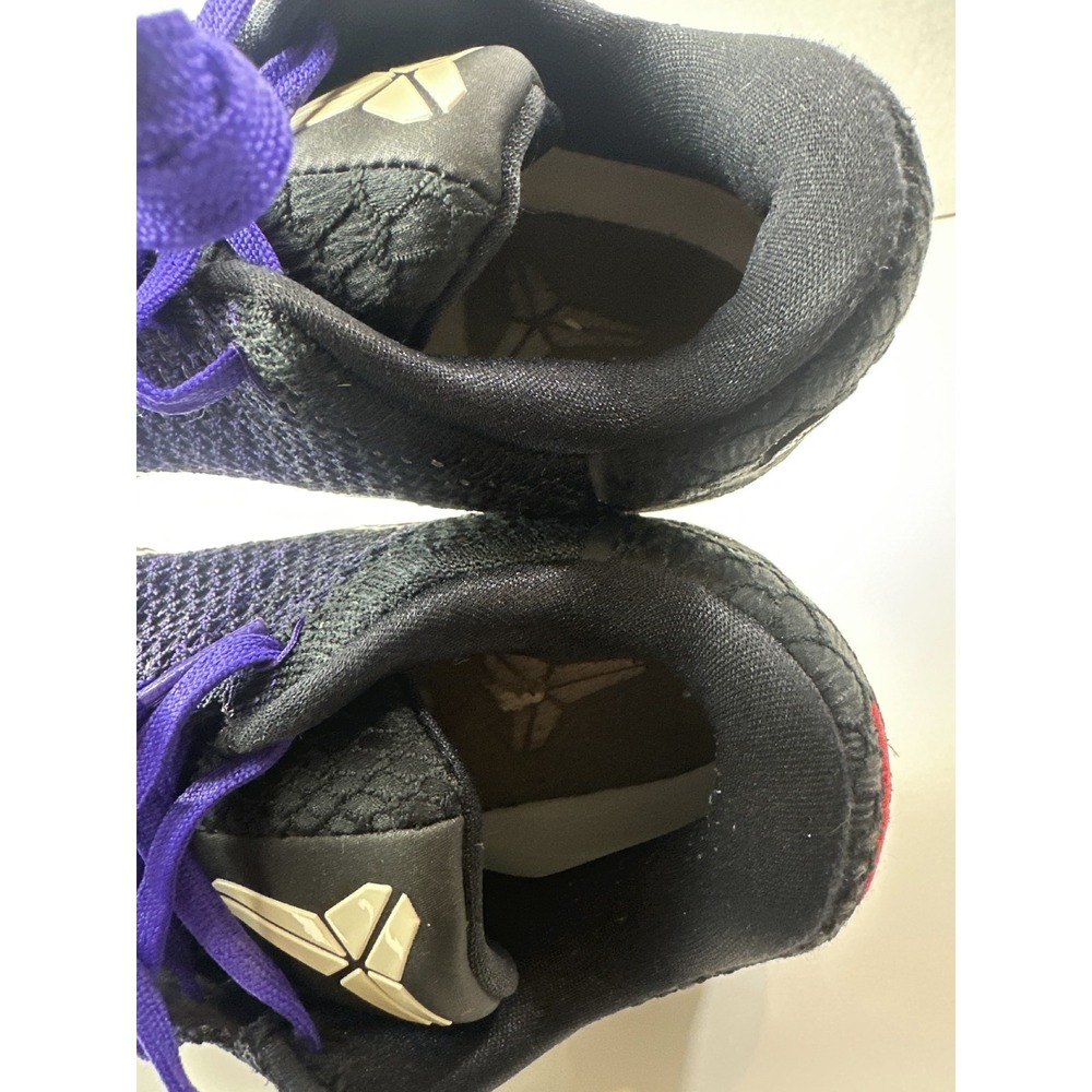 Nike Kobe 11 Elite Low Eulogy Hyper Grape Basketball Shoes Men's Size 10.5 - Picture 8 of 13